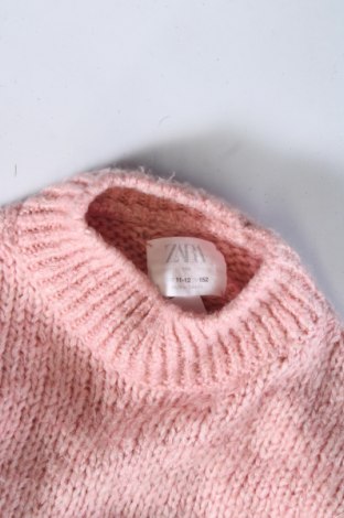 Kinderpullover Zara, Größe 10-11y/ 146-152 cm, Farbe Rosa, Preis € 8,99