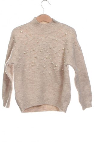 Kinderpullover Zara, Größe 5-6y/ 116-122 cm, Farbe Beige, Preis 11,99 €