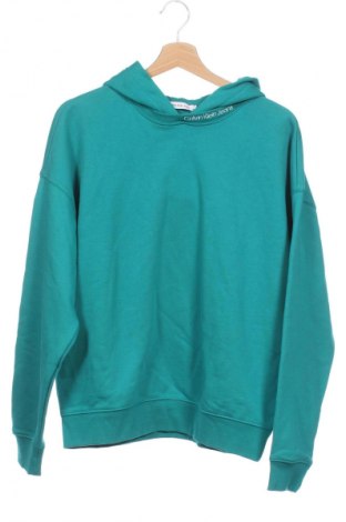 Детски суичър Calvin Klein Jeans, Размер 15-18y/ 170-176 см, Цвят Зелен, Цена 117,99 лв.