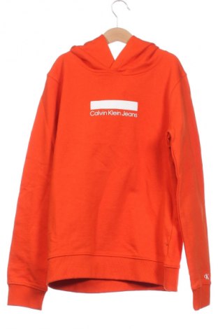Детски суичър Calvin Klein Jeans, Размер 12-13y/ 158-164 см, Цвят Оранжев, Цена 109,99 лв.