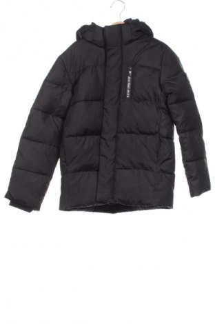 Детско кожено яке Calvin Klein Jeans, Размер 6-7y/ 122-128 см, Цвят Черен, Цена 177,99 лв.