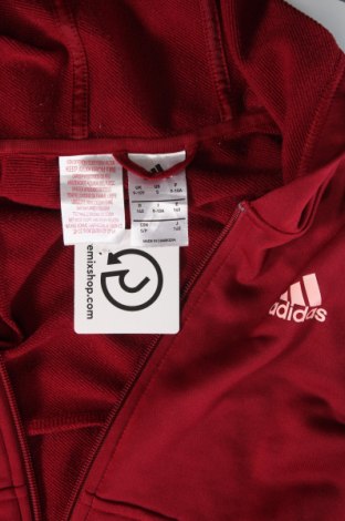 Hanorac pentru copii Adidas, Mărime 8-9y/ 134-140 cm, Culoare Roșu, Preț 127,99 Lei