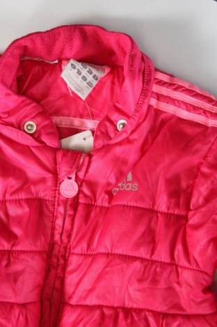 Детско яке Adidas, Размер 9-12m/ 74-80 см, Цвят Розов, Цена 75,99 лв.