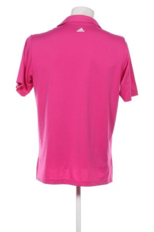 Herren Shirt Adidas, Größe M, Farbe Rosa, Preis 13,99 €