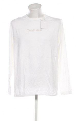 Herren Shirt Calvin Klein, Größe L, Farbe Ecru, Preis 41,99 €