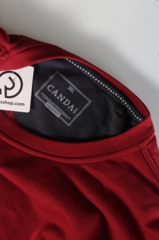 Herren Shirt Canda, Größe 3XL, Farbe Rot, Preis € 13,99