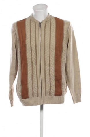 Herren Strickjacke Roger Kent, Größe XL, Farbe Beige, Preis 33,99 €