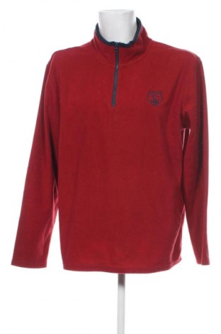 Ανδρική μπλούζα fleece Atlas For Men, Μέγεθος XXL, Χρώμα Κόκκινο, Τιμή 6,99 €