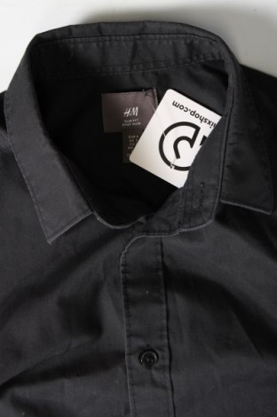 Herrenhemd H&M, Größe S, Farbe Schwarz, Preis 9,99 €