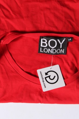 Herren T-Shirt Boy London, Größe L, Farbe Rot, Preis 21,05 €