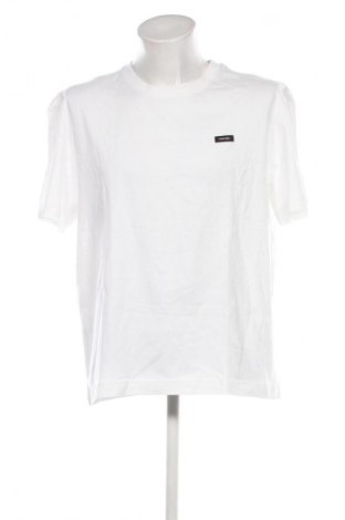Herren T-Shirt Calvin Klein, Größe L, Farbe Weiß, Preis € 57,99