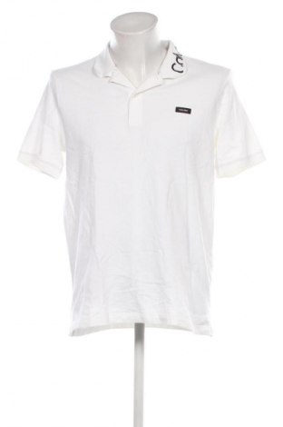 Tricou de bărbați Calvin Klein, Mărime XL, Culoare Alb, Preț 431,99 Lei