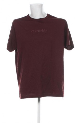 Мъжка тениска Calvin Klein, Размер L, Цвят Червен, Цена 77,99 лв.