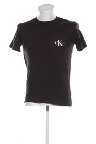 Herren T-Shirt Calvin Klein Jeans, Größe M, Farbe Schwarz, Preis 27,99 €