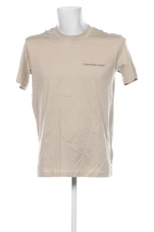 Pánské tričko  Calvin Klein Jeans, Velikost M, Barva Béžová, Cena  1 329,00 Kč