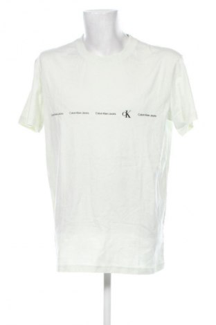 Tricou de bărbați Calvin Klein Jeans, Mărime XXL, Culoare Verde, Preț 156,99 Lei