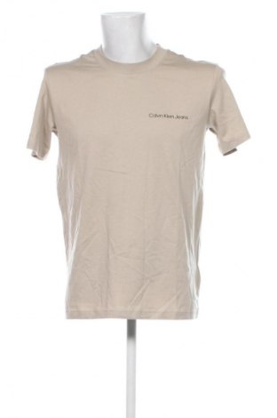 Ανδρικό t-shirt Calvin Klein Jeans, Μέγεθος M, Χρώμα  Μπέζ, Τιμή 52,99 €