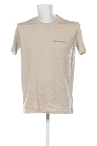 Ανδρικό t-shirt Calvin Klein Jeans, Μέγεθος M, Χρώμα  Μπέζ, Τιμή 52,99 €