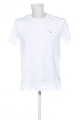 Ανδρικό t-shirt Calvin Klein Jeans, Μέγεθος M, Χρώμα Λευκό, Τιμή 29,99 €