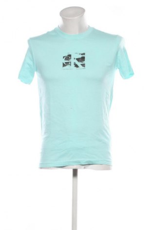 Tricou de bărbați Calvin Klein Jeans, Mărime S, Culoare Albastru, Preț 251,99 Lei