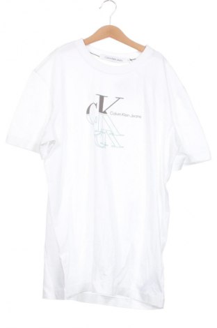 Herren T-Shirt Calvin Klein Jeans, Größe XS, Farbe Weiß, Preis 27,99 €