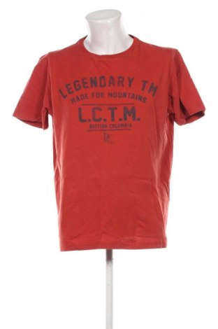 Ανδρικό t-shirt Lerros, Μέγεθος XL, Χρώμα Καφέ, Τιμή 7,62 €