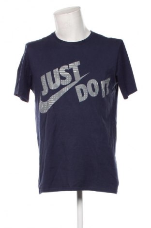 Herren T-Shirt Nike, Größe L, Farbe Blau, Preis € 37,42