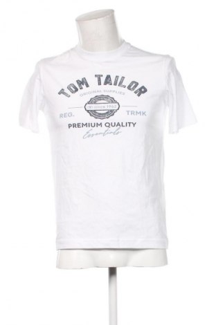 Herren T-Shirt Tom Tailor, Größe S, Farbe Weiß, Preis € 17,44