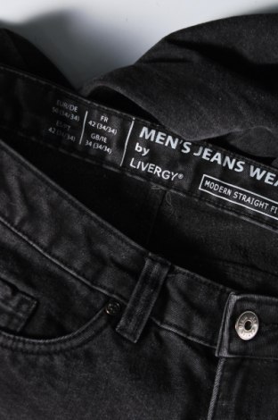 Herren Jeans Livergy, Größe L, Farbe Schwarz, Preis € 10,99