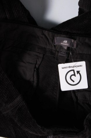 Pantaloni raiați de bărbați H&M, Mărime L, Culoare Negru, Preț 64,99 Lei