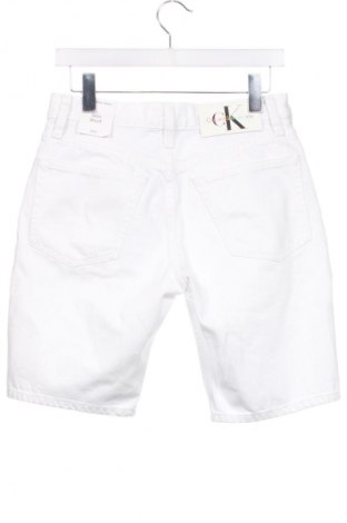Ανδρικό κοντό παντελόνι Calvin Klein Jeans, Μέγεθος S, Χρώμα Λευκό, Τιμή 84,99 €