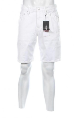 Herren Shorts Calvin Klein Jeans, Größe M, Farbe Weiß, Preis € 97,99