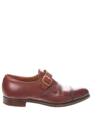 Мъжки обувки Crockett & Jones, Размер 42, Цвят Кафяв, Цена 274,21 лв.