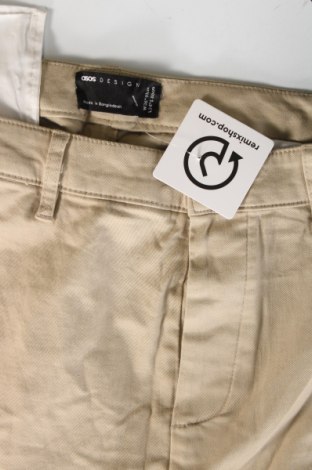 Herrenhose ASOS, Größe L, Farbe Beige, Preis 11,99 €