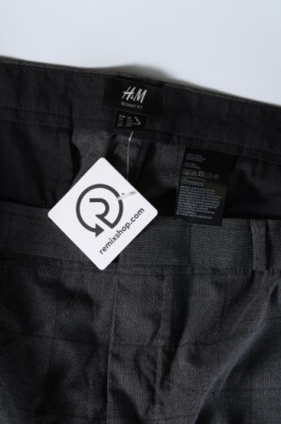 Pantaloni de bărbați H&M, Mărime XXL, Culoare Gri, Preț 127,99 Lei