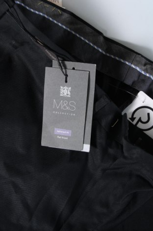 Мъжки панталон Marks & Spencer, Размер L, Цвят Черен, Цена 39,99 лв.