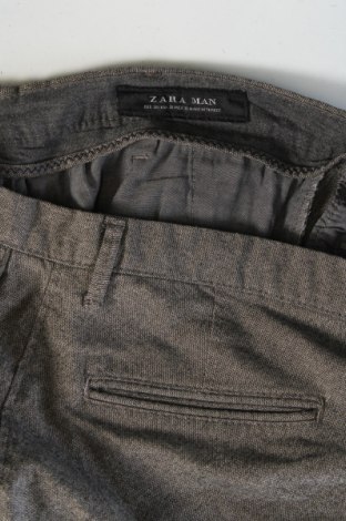 Мъжки панталон Zara, Размер S, Цвят Сив, Цена 9,99 лв.