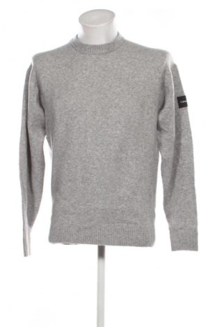 Herrenpullover Calvin Klein, Größe S, Farbe Grau, Preis 49,99 €