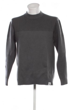 Herrenpullover Calvin Klein Jeans, Größe L, Farbe Grau, Preis € 51,99