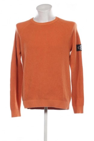 Herrenpullover Calvin Klein Jeans, Größe XL, Farbe Orange, Preis € 76,99