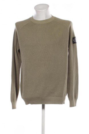 Herrenpullover Calvin Klein Jeans, Größe L, Farbe Grün, Preis € 65,99