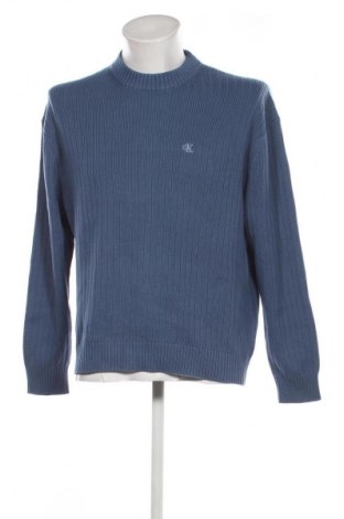 Herrenpullover Calvin Klein Jeans, Größe M, Farbe Blau, Preis € 117,99