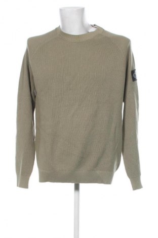 Męski sweter Calvin Klein Jeans, Rozmiar XL, Kolor Zielony, Cena 544,99 zł