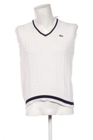 Herrenpullover Lacoste, Größe S, Farbe Weiß, Preis 52,69 €