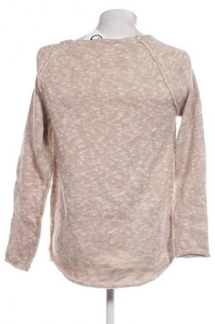 Herrenpullover Leif Nelson, Größe L, Farbe Beige, Preis 16,99 €