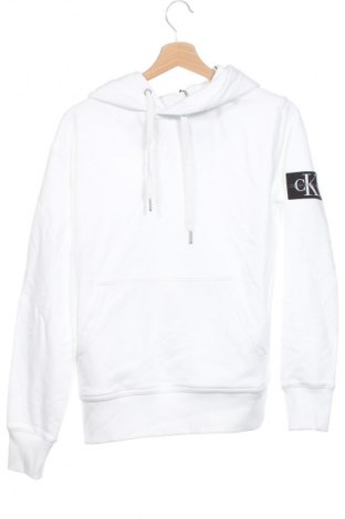 Herren Sweatshirt Calvin Klein Jeans, Größe XS, Farbe Weiß, Preis € 41,99
