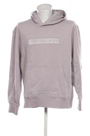 Pánská mikina  Calvin Klein Jeans, Velikost XL, Barva Popelavě růžová, Cena  2 699,00 Kč