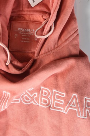 Męska bluza Pull&Bear, Rozmiar S, Kolor Popielaty róż, Cena 70,99 zł