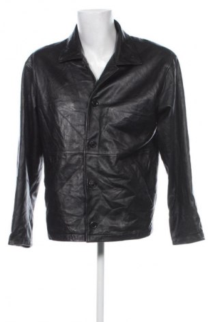 Herren Lederjacke, Größe L, Farbe Schwarz, Preis € 21,99