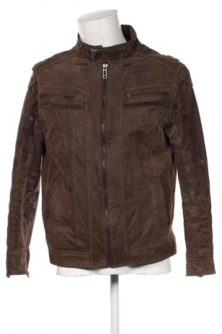 Herren Lederjacke Angelo Litrico, Größe L, Farbe Braun, Preis 73,99 €